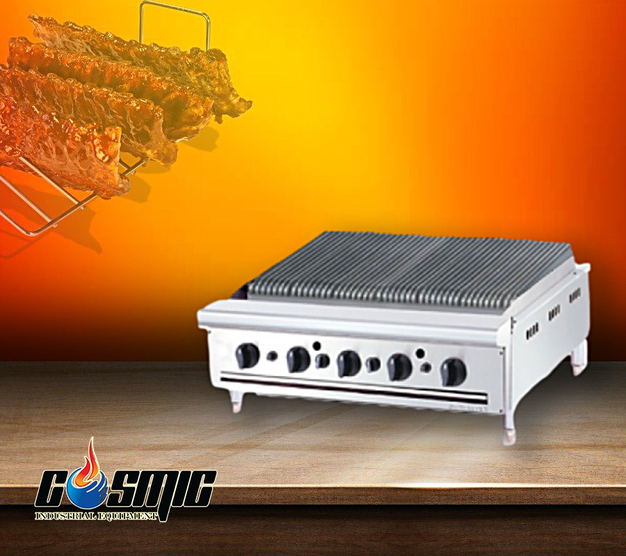 BERJAYA CB 5B GAS STAINLESS STEEL CHAR BROILER Cosmic.vn