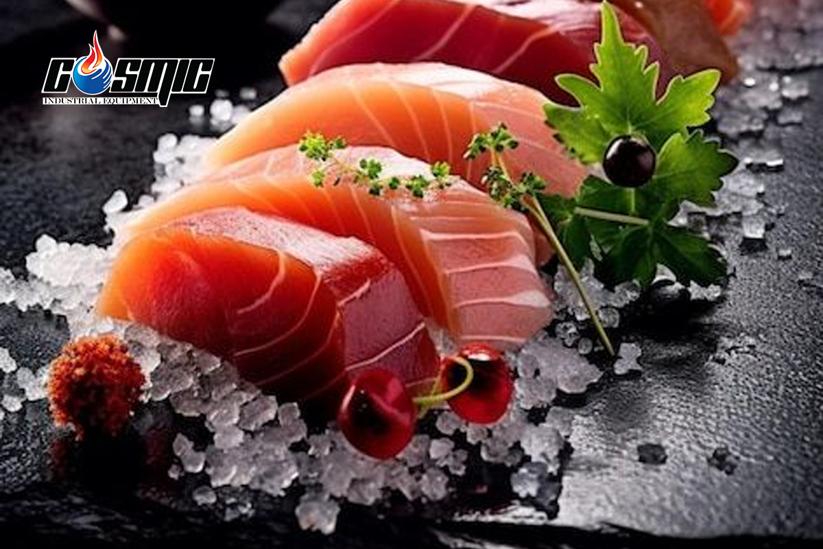 Nhiệt độ thích hợp giúp bảo quản sashimi luôn tươi ngon