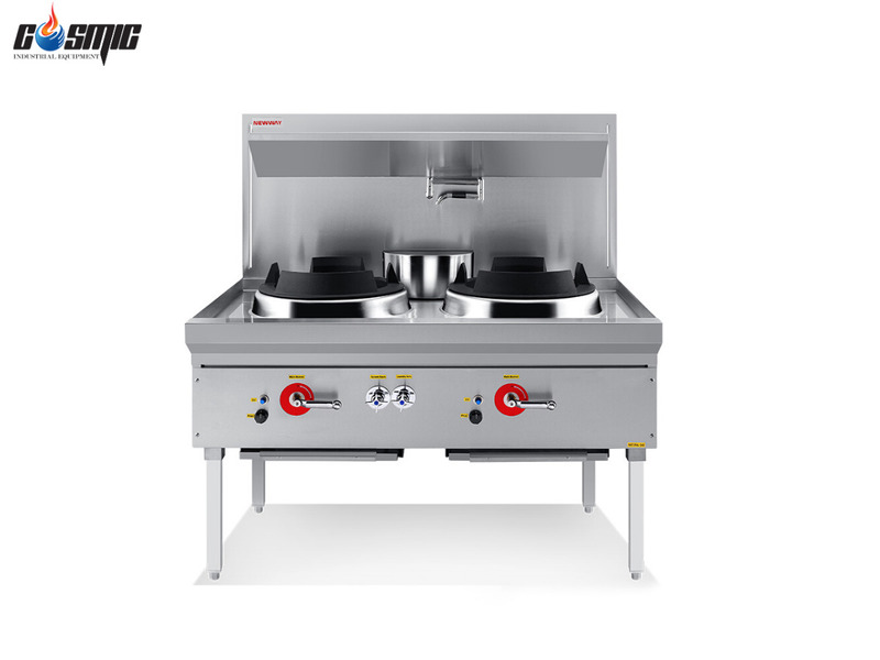 Bếp Á NW-2B làm từ chất liệu inox bền bỉ, có khả năng chịu nhiệt cao