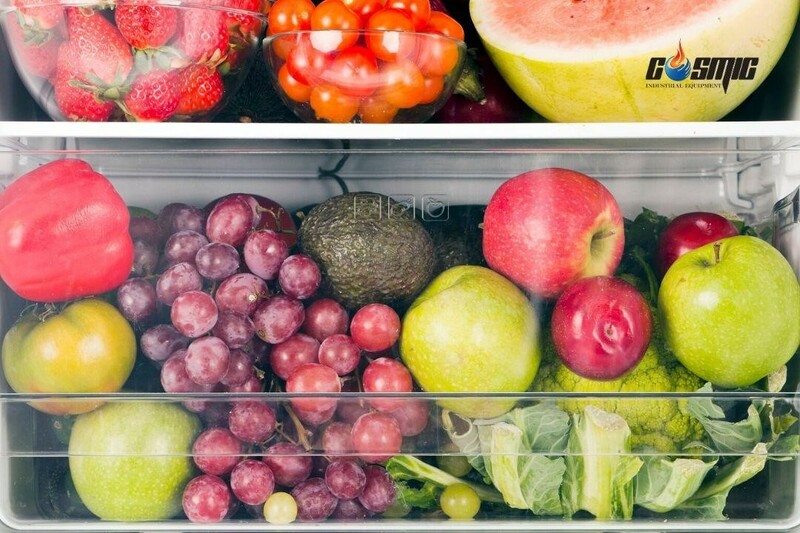 Các ngăn kệ của tủ cho phép người dùng bảo quản được nhiều loại thực phẩm đa dạng