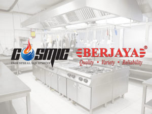 Cosmic là nhà phân phối chính thức các thiết bị bếp công nghiệp Berjaya