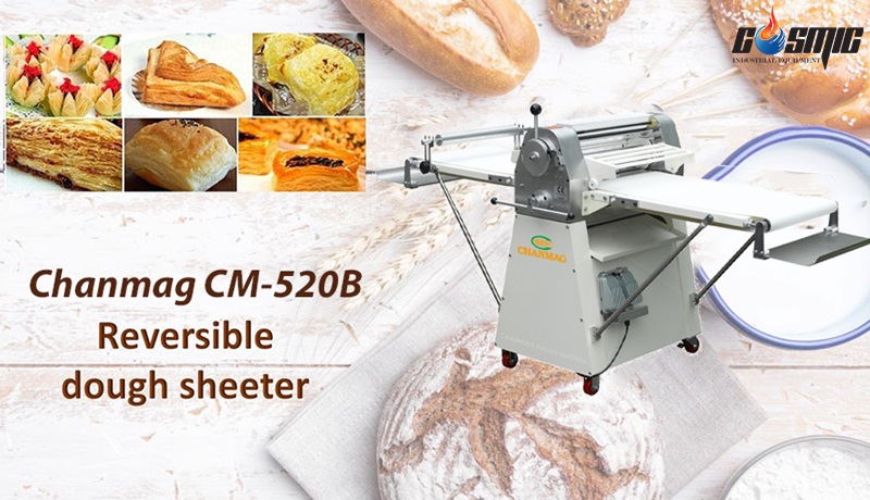 Máy máy cán bột công nghiệp Chanmag CM-520B đa năng với nhiều công dụng