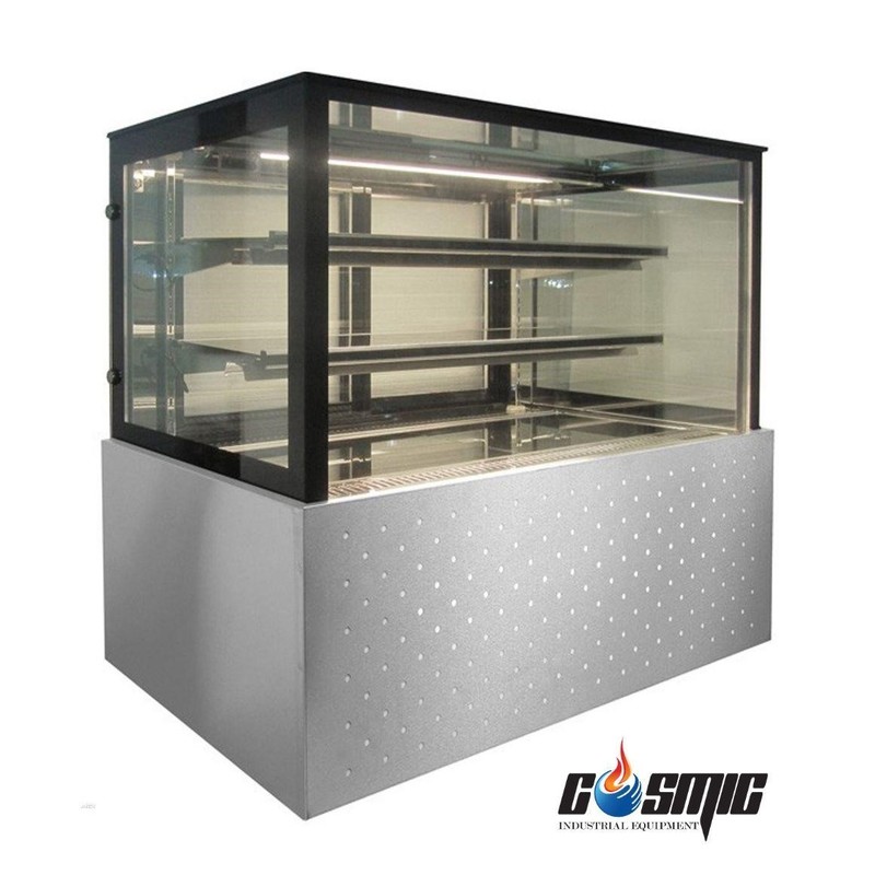 Tủ giữ bánh nóng kính vuông 1.2m ratiox SG120FE-2X