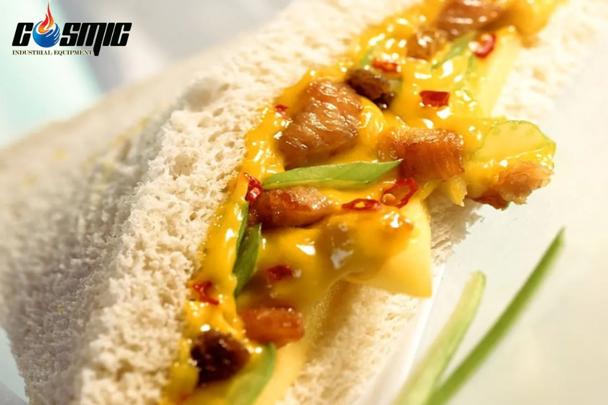 Bánh mì Sandwich trứng cà ri Ấn Độ