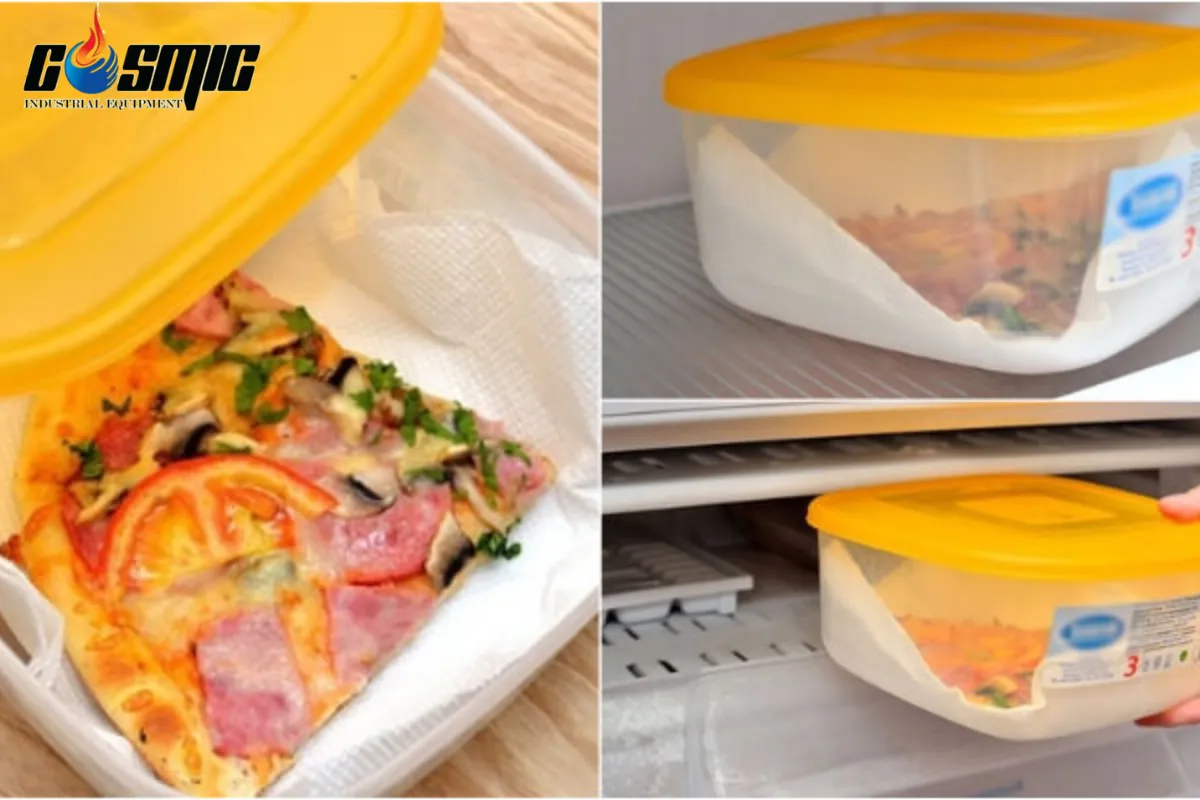 Bảo quản pizza trong tủ lạnh 