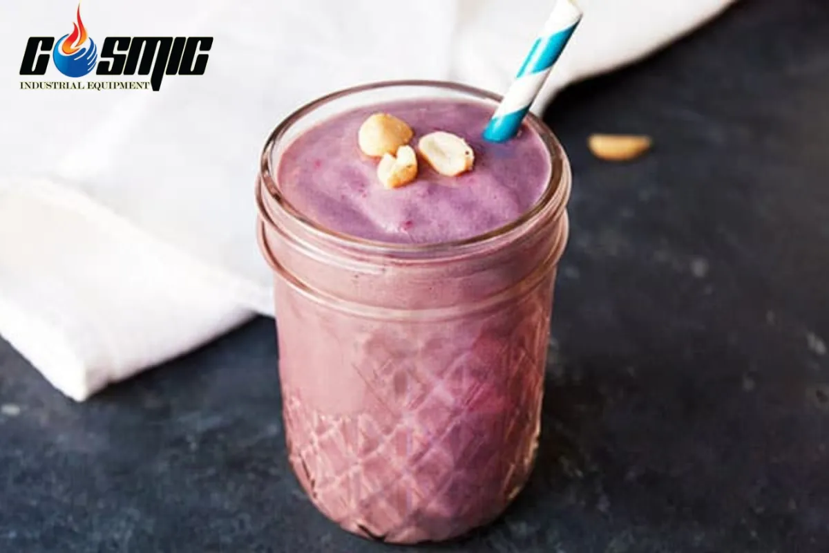 Protein Shake bơ đậu phộng và mứt trái cây