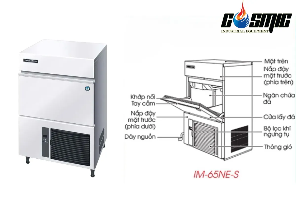 Structure of IM-65NE-S star ice maker