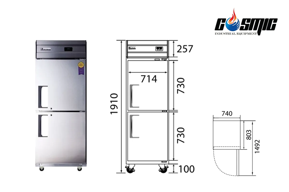 Cấu tạo và kích thước của B074-2ROOS-E