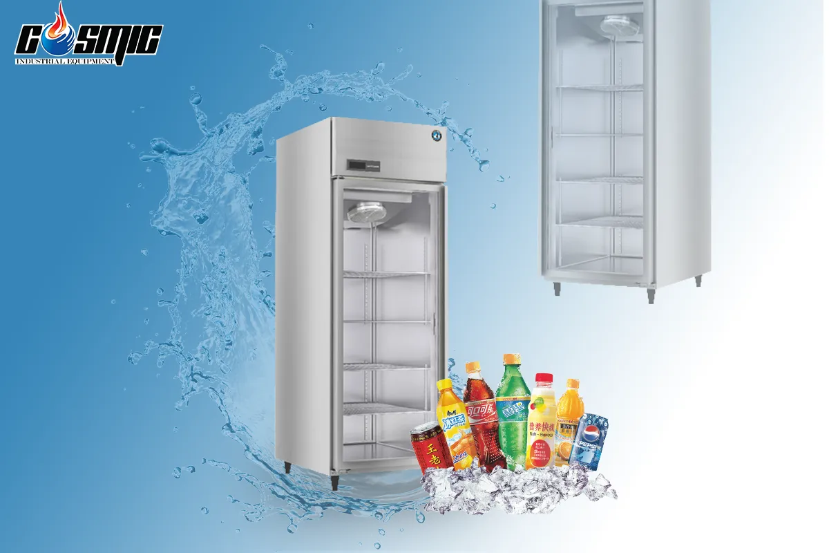 Tủ mát đứng 1 cánh kính Hoshizaki HR-76MA-S-SLG