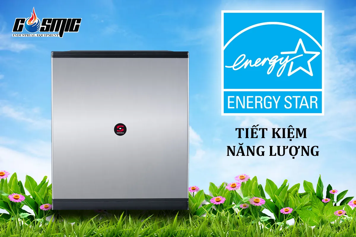 Máy làm đá sammic đạt chứng nhận Energy star