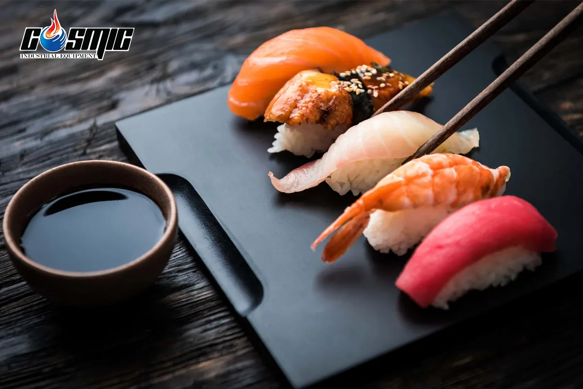 sushi là một món ăn phổ biến hiện nay