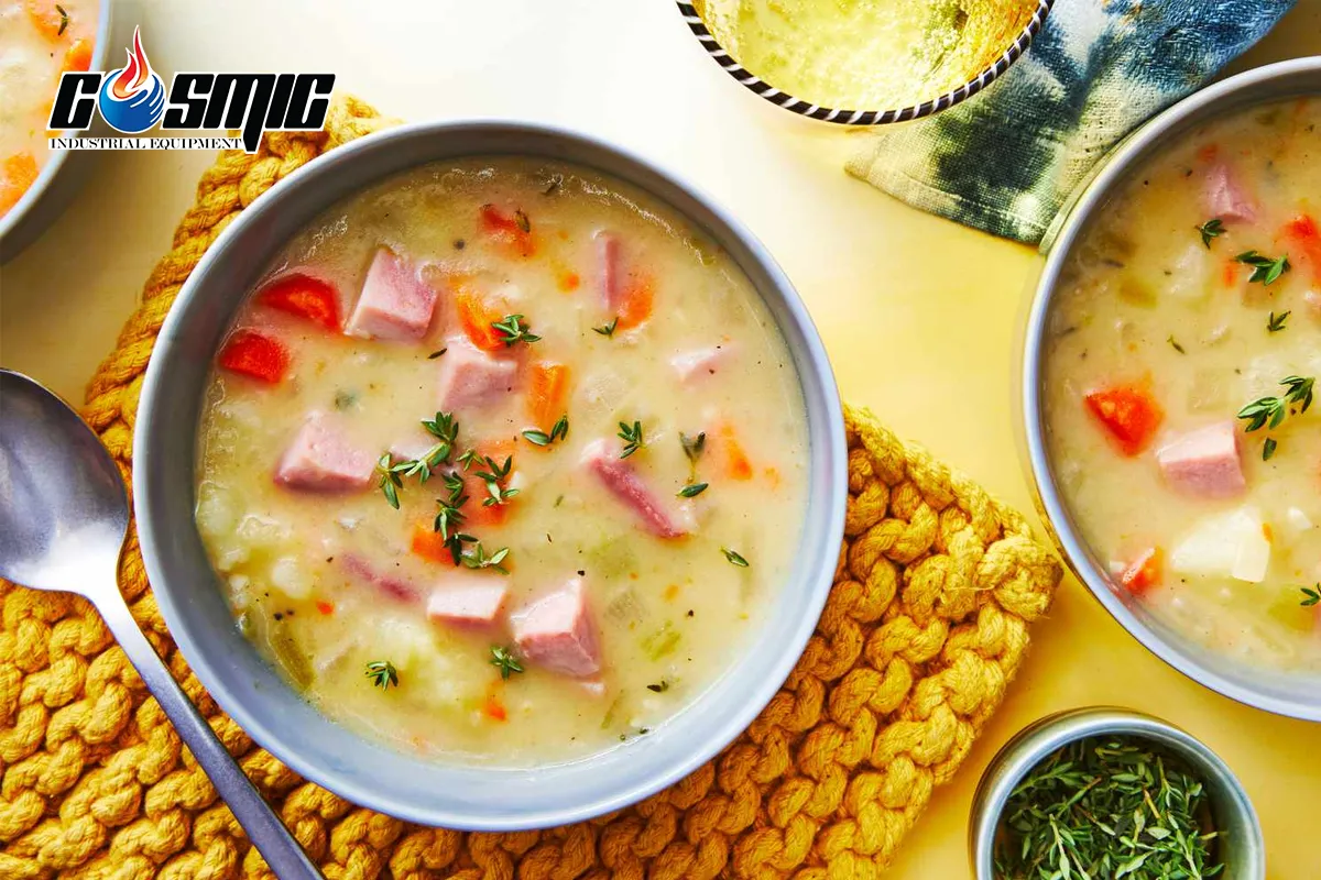 soup nên được hâm nóng từ từ để tránh làm mất hương vị