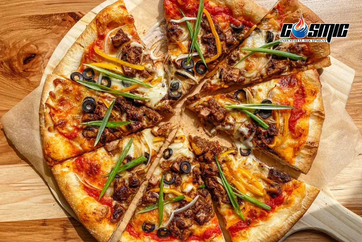 công thức pizza gà cay