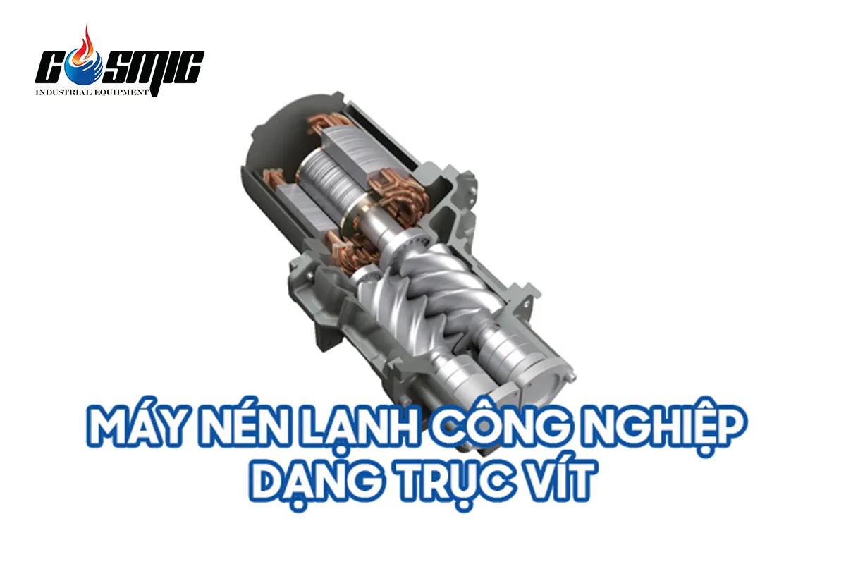 máy nén dạng trục vít