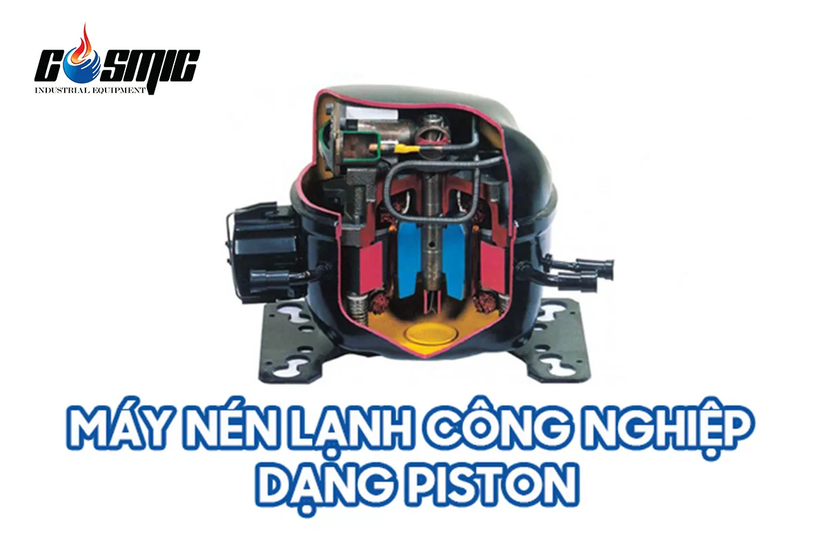 máy nén lạnh công nghiệp dạng piston