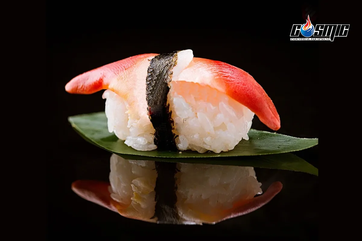 nên sử dụng nguyên liệu tươi để làm sushi