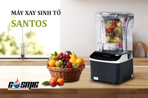 máy xay sinh tố santos