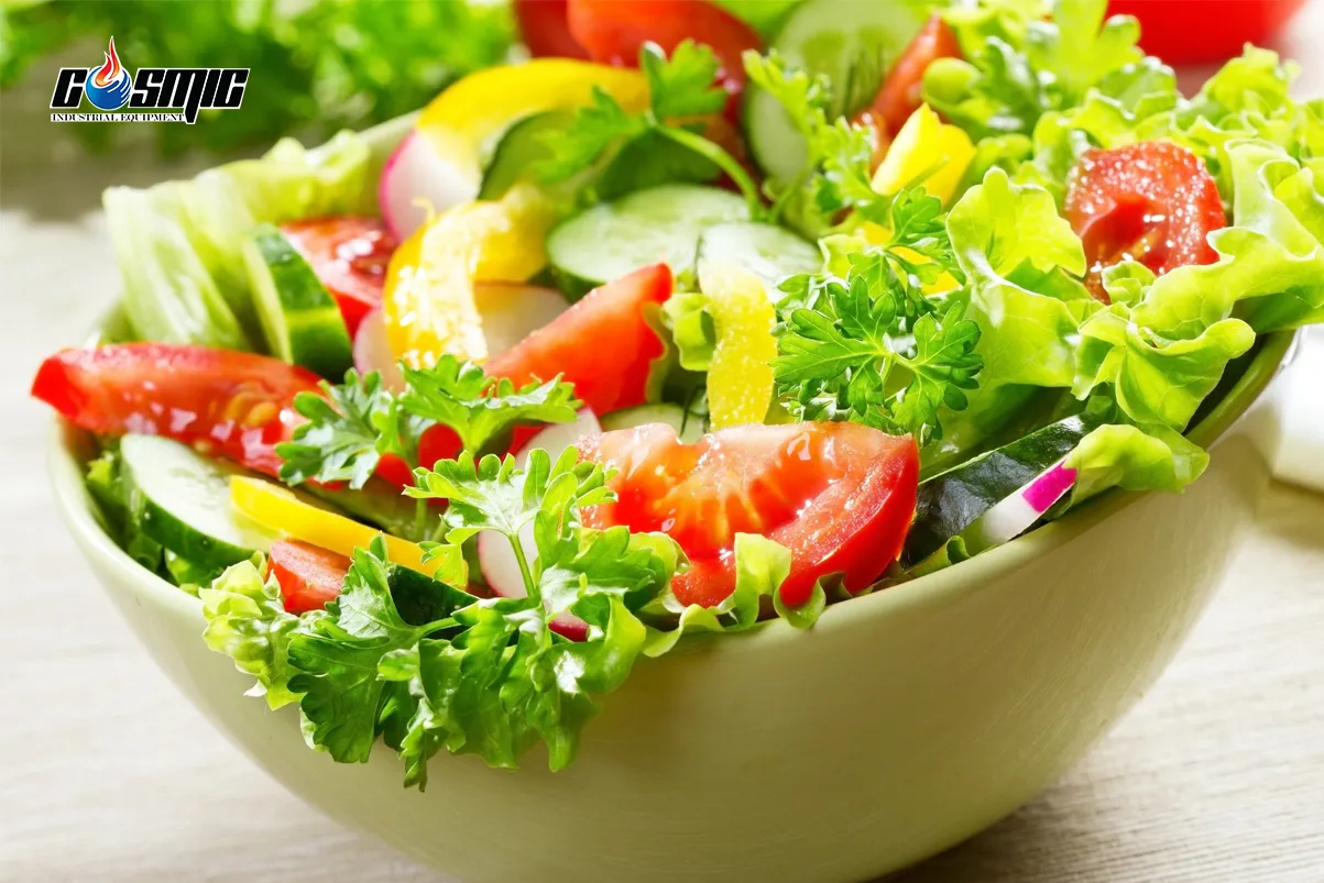 bảo quản ở nhiệt độ thích hợp sẽ giúp salad tươi lâu hơn