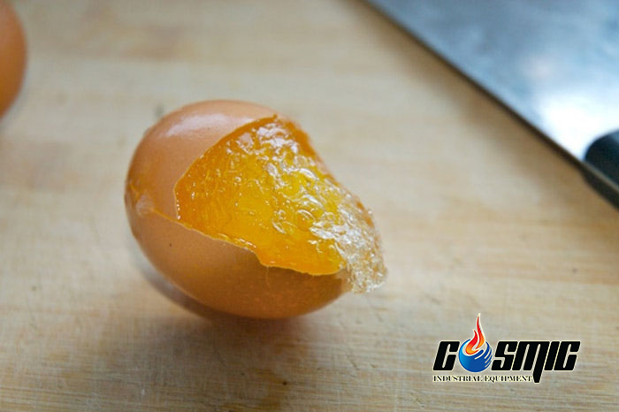 Lòng đỏ trứng bị đông đặc không thể hòa tan sau khi rã đông