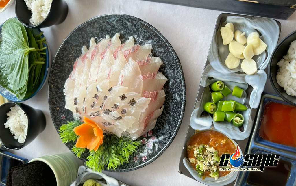 Bảo quản Sashimi cá béo đúng giờ để tránh mùi tanh và đổi màu.