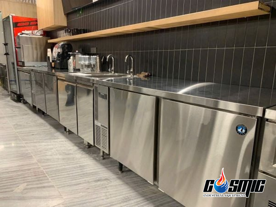 bàn mát công nghiệp cho quầy bar