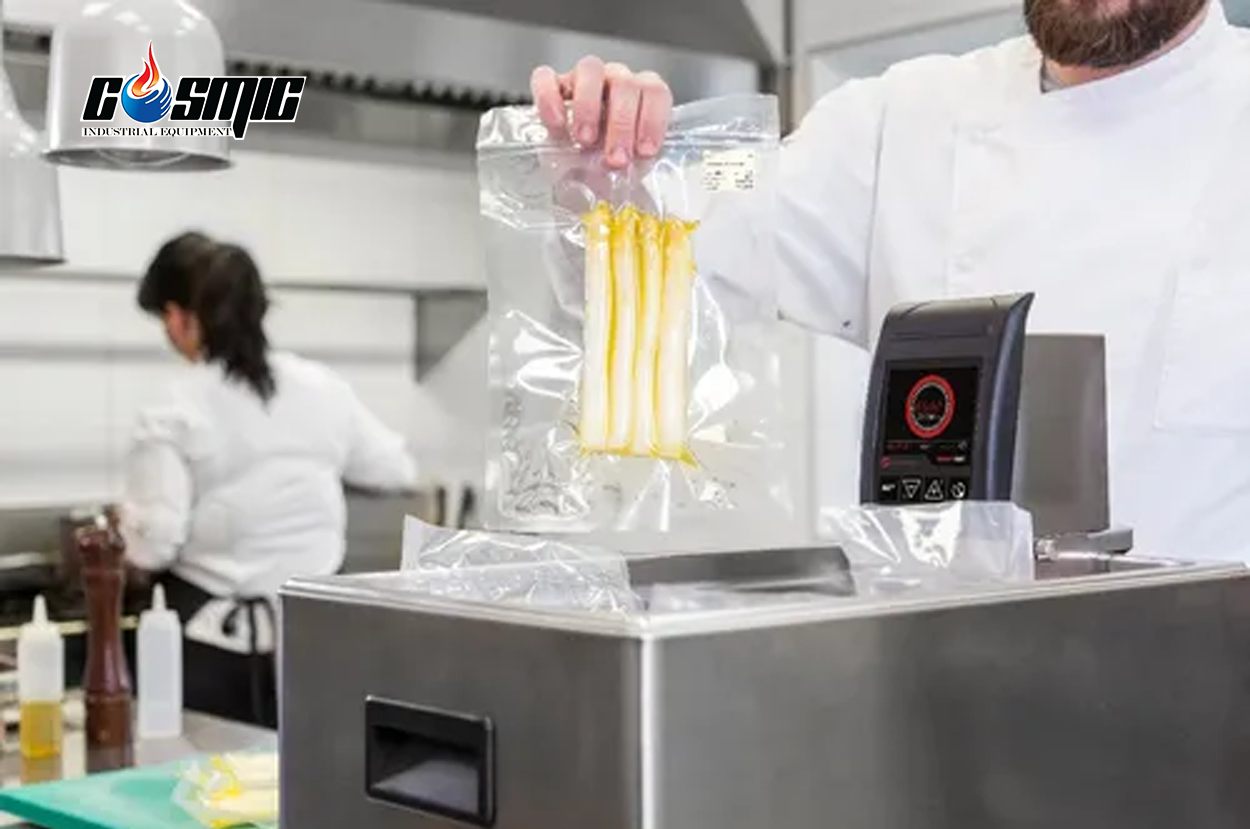 Hút chân không là bước quan trọng trong kỹ thuật sous vide