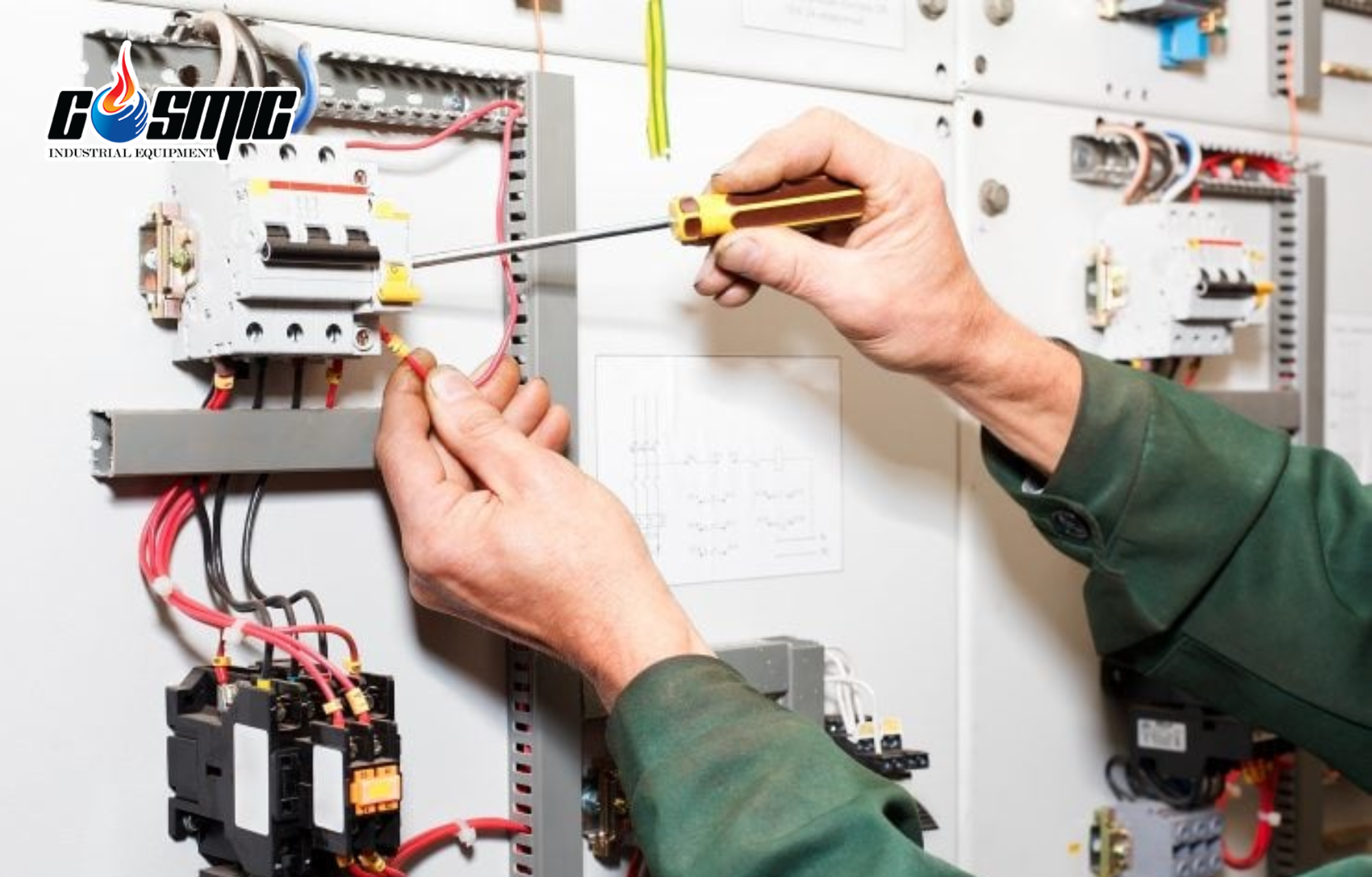 Đảm bảo nguồn điện đạt yêu cầu trước khi lắp đặt