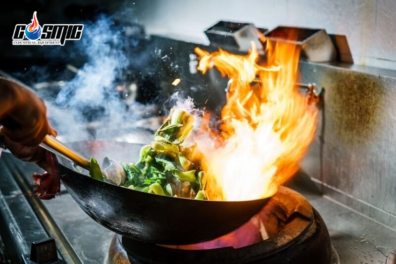 Áp suất gas không ổn định làm giảm hiệu suất bếp Á