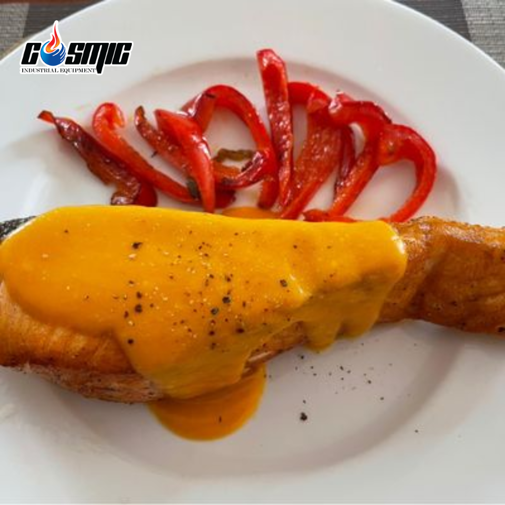 Làm sốt bí đỏ bằng máy xay cầm tay