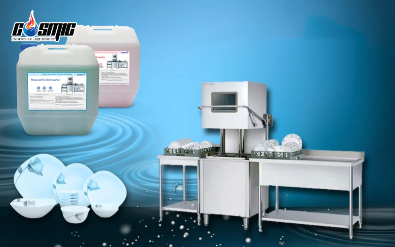 Hóa chất rửa và hóa chất tráng đảm nhiệm hai công đoạn khác nhau trong quá trình rửa 