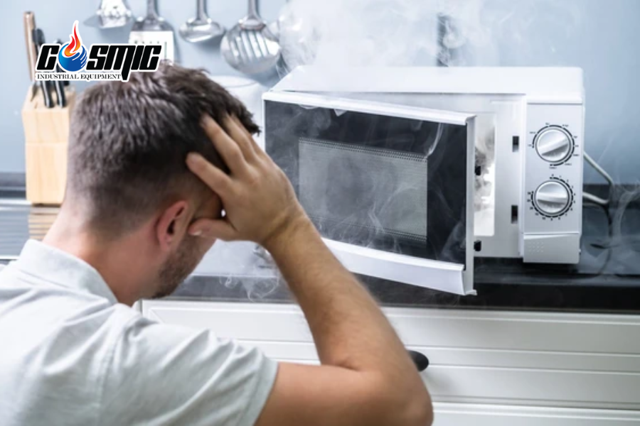 Mùi khét bất thường không phải lúc nào cũng do thức ăn